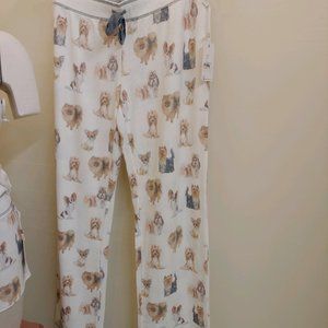 PJ Salvage Lounge Wear Pants Dogs